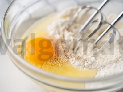 Italų sausainiai „Cantucci“ Žingsnis 2