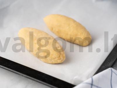 Italų sausainiai „Cantucci“ Žingsnis 7