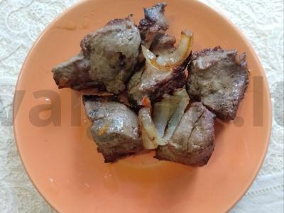 Kepta kepenėlė su svogūnais ir sumachu Žingsnis 4