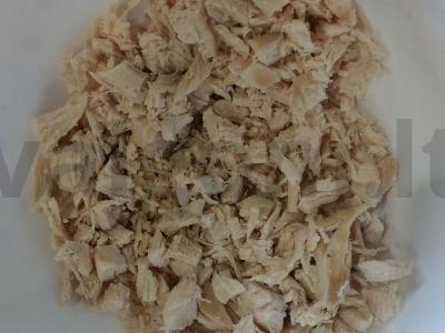 Puikus salotas su marinuotais voveraitėmis Žingsnis 1