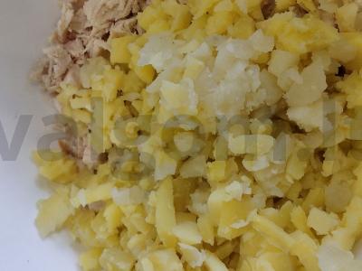 Puikus salotas su marinuotais voveraitėmis Žingsnis 2