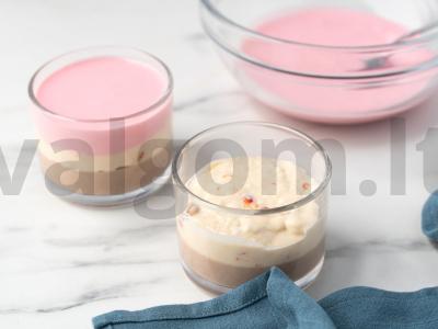 Blanmanžė su šaltalankiais, kakava ir uogomis Žingsnis 5