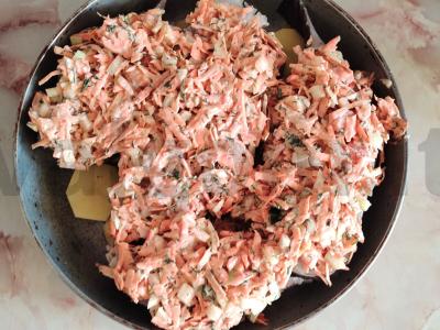 Kepta dantyta žuvis su daržovėmis Žingsnis 7