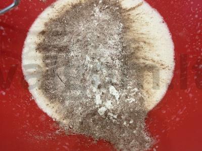 Labai šokoladiniai keksiukai su kakava Žingsnis 12