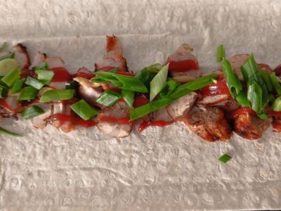 Namų šašlykas su daržovėmis ir garstyčiomis Žingsnis 3