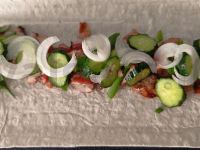 Namų šašlykas su daržovėmis ir garstyčiomis Žingsnis 4