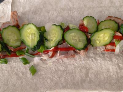 Namų šašlykas su daržovėmis ir garstyčiomis Žingsnis 5