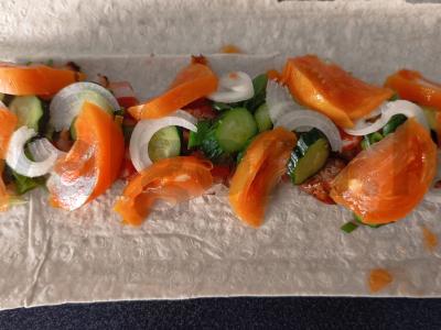 Namų šašlykas su daržovėmis ir garstyčiomis Žingsnis 6