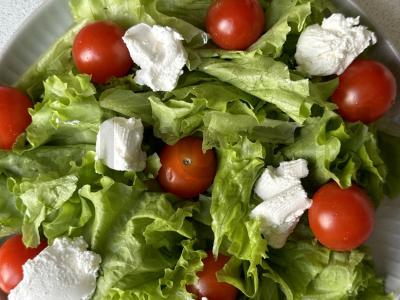 Salotas su traškiais avinžirniais Žingsnis 2