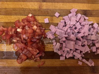 Picos ritinys iš lavašo Žingsnis 2