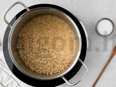 Perlovka su vištienos kepenėlėmis Žingsnis 2