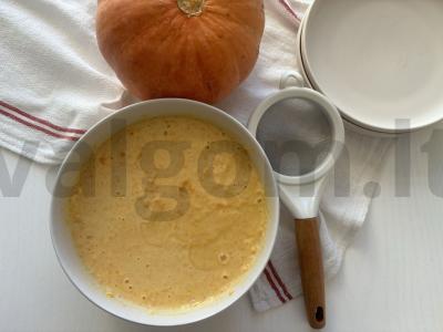 Moliūgų blynai pusryčiams Žingsnis 4