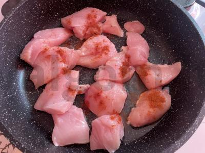 Tiršta pomidorų padažas su mėsa Žingsnis 1