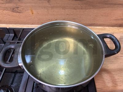 Abrikosų ir apelsinų kompotas žiemai Žingsnis 4