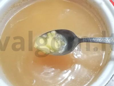 Žirnių sriuba su rūkytomis kiaulienos šonkauliais Žingsnis 4