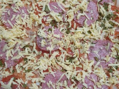 Pica su dešra ir sūriu visai šeimai Žingsnis 3