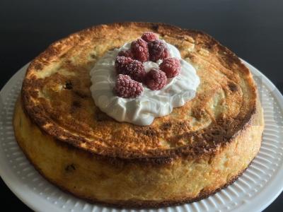 Bananų-varškės apkepas pagrindine nuotrauka