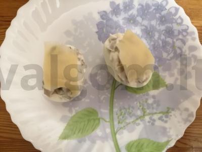 Vištienos kiaušiniai su grybų kepure Žingsnis 5
