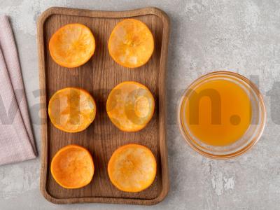 Mandarinų possetas Žingsnis 1