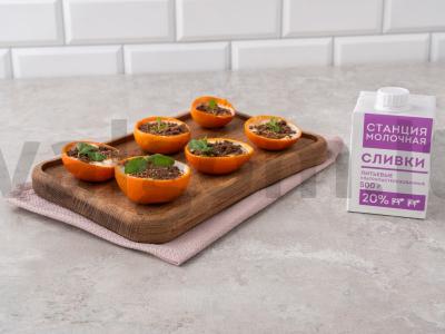 Mandarinų possetas pagrindine nuotrauka