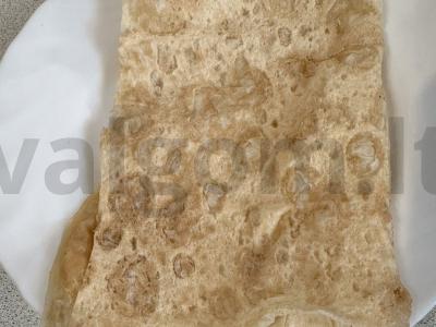 Šašlykas su kepta mėsa gruziniškoje lavašo duonoje Žingsnis 1