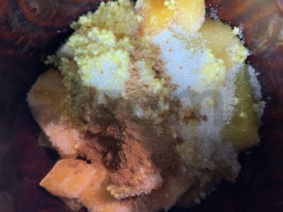 Moliūgų košė su perliniu miežiu puode Žingsnis 2