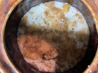 Moliūgų košė su perliniu miežiu puode Žingsnis 3