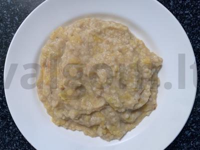 Moliūgų košė su perliniu miežiu puode Žingsnis 5