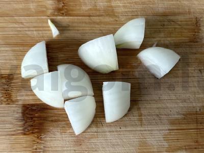 Vištienos šašlykai ant iešmelių su daržovėmis Žingsnis 2