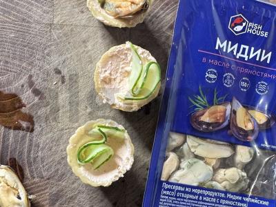 Tartaletės su midijomis Žingsnis 3