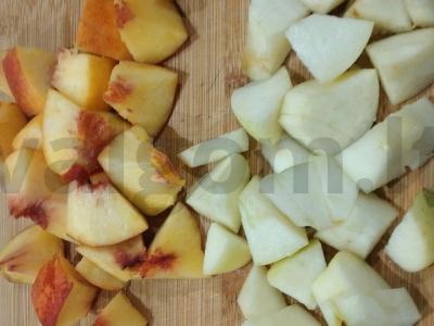 Švelnus smūdis su nektarinu Žingsnis 1