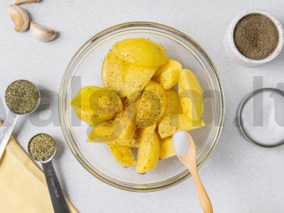 Keptas „Gribų krepšelis“ Žingsnis 3