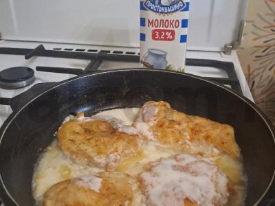 Vištienos kotletai per 30 minučių Žingsnis 9