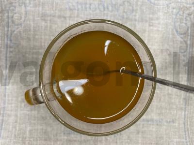 Obuolių sulčių želė veganiški saldainiai Žingsnis 1