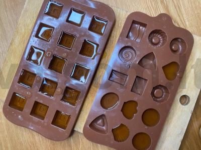 Obuolių sulčių želė veganiški saldainiai Žingsnis 3