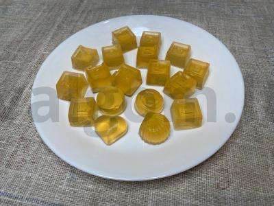 Obuolių sulčių želė veganiški saldainiai pagrindine nuotrauka