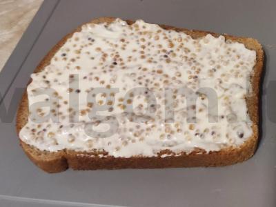 Daržovių karštas sumuštinis Žingsnis 1