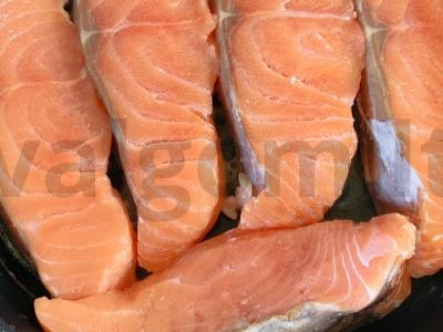 Lašiša grietinėlės padaže Žingsnis 1