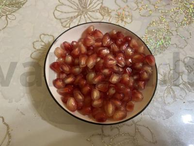 Vaisių salotos „Šokoladinė-uogų nuotaika“ Žingsnis 6