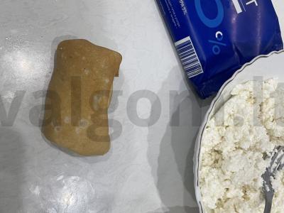 Blynai su varškės įdaru Žingsnis 8