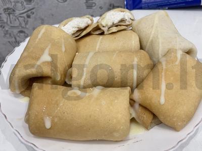 Blynai su varškės įdaru pagrindine nuotrauka