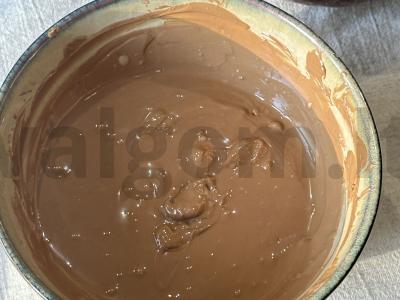 Dubajaus šokoladas su pistacijų pasta ir tahini Žingsnis 1