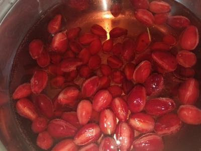 Skanus kompotas iš šilkmedžio su citrinos rūgštimi Žingsnis 5