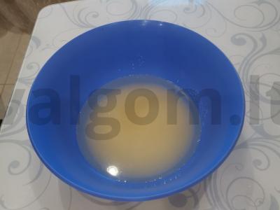 Sūrus sausainiai arbatai Žingsnis 2