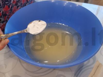 Sūrus sausainiai arbatai Žingsnis 4