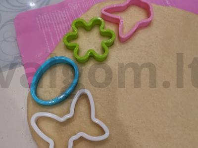 Sūrus sausainiai arbatai Žingsnis 11