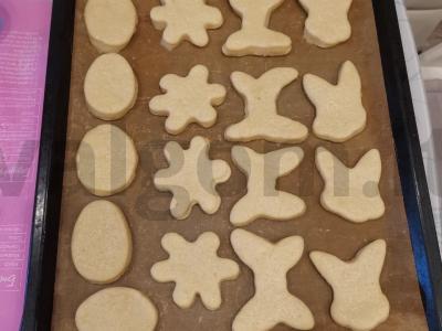 Sūrus sausainiai arbatai Žingsnis 12