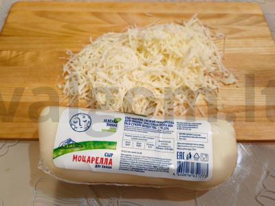 Pica-baguette su mocarela Žingsnis 3