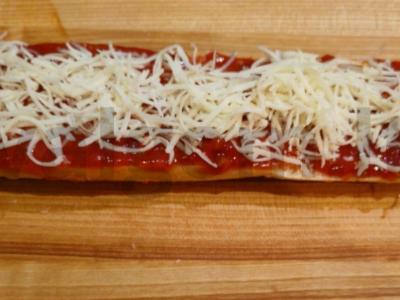 Pica-baguette su mocarela Žingsnis 4