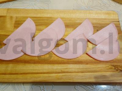 Pica-baguette su mocarela Žingsnis 5